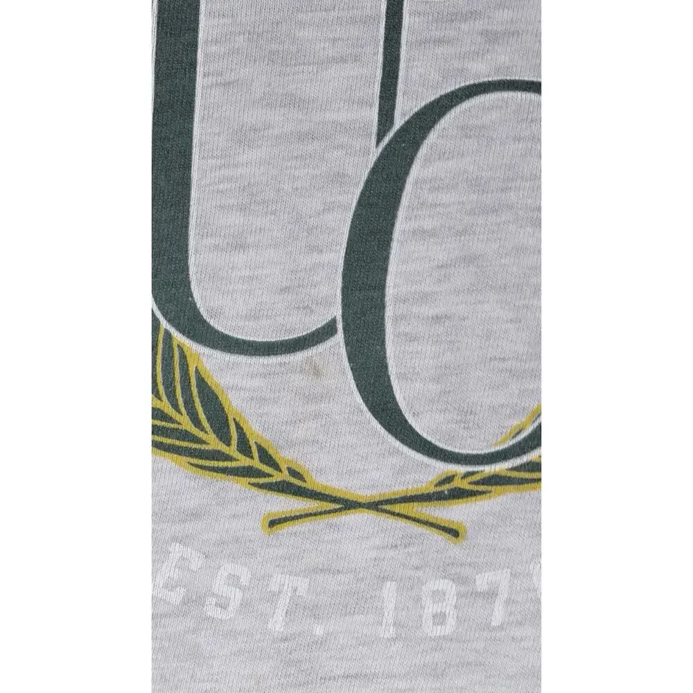 Vintage Champion University of Oregon UO Ducks Est 1876 Crest Graphic Tee XL - Picture 3 of 7